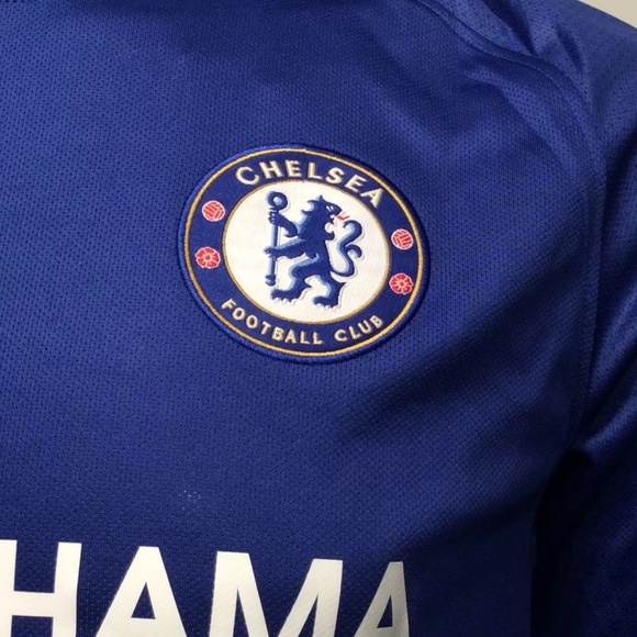 2017-18 Chelsea Eden Hazard #10 Home Soccer Jersey - Picture 2 of 5